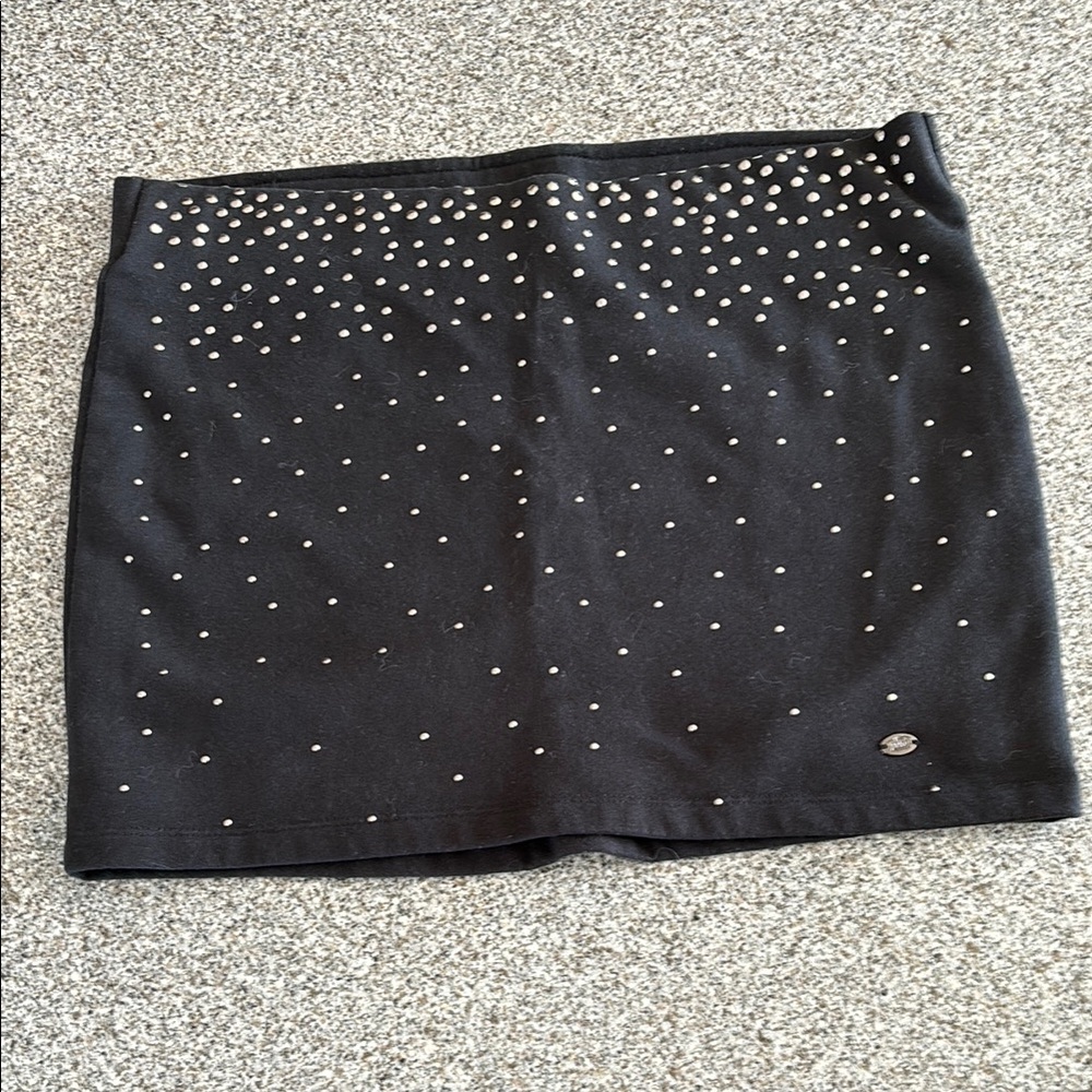 Black Studded Skirt Juicy Couture